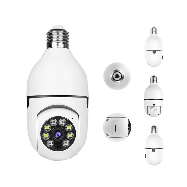360° WiFi Kamera Sijalica 2K