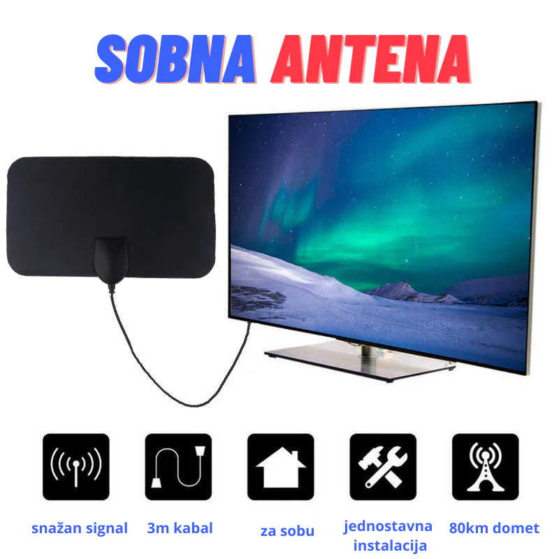 Digitalna Antena + Pojačivač signala gratis