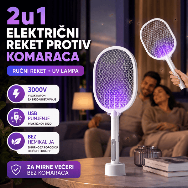 2u1 Električni Reket Protiv Komaraca