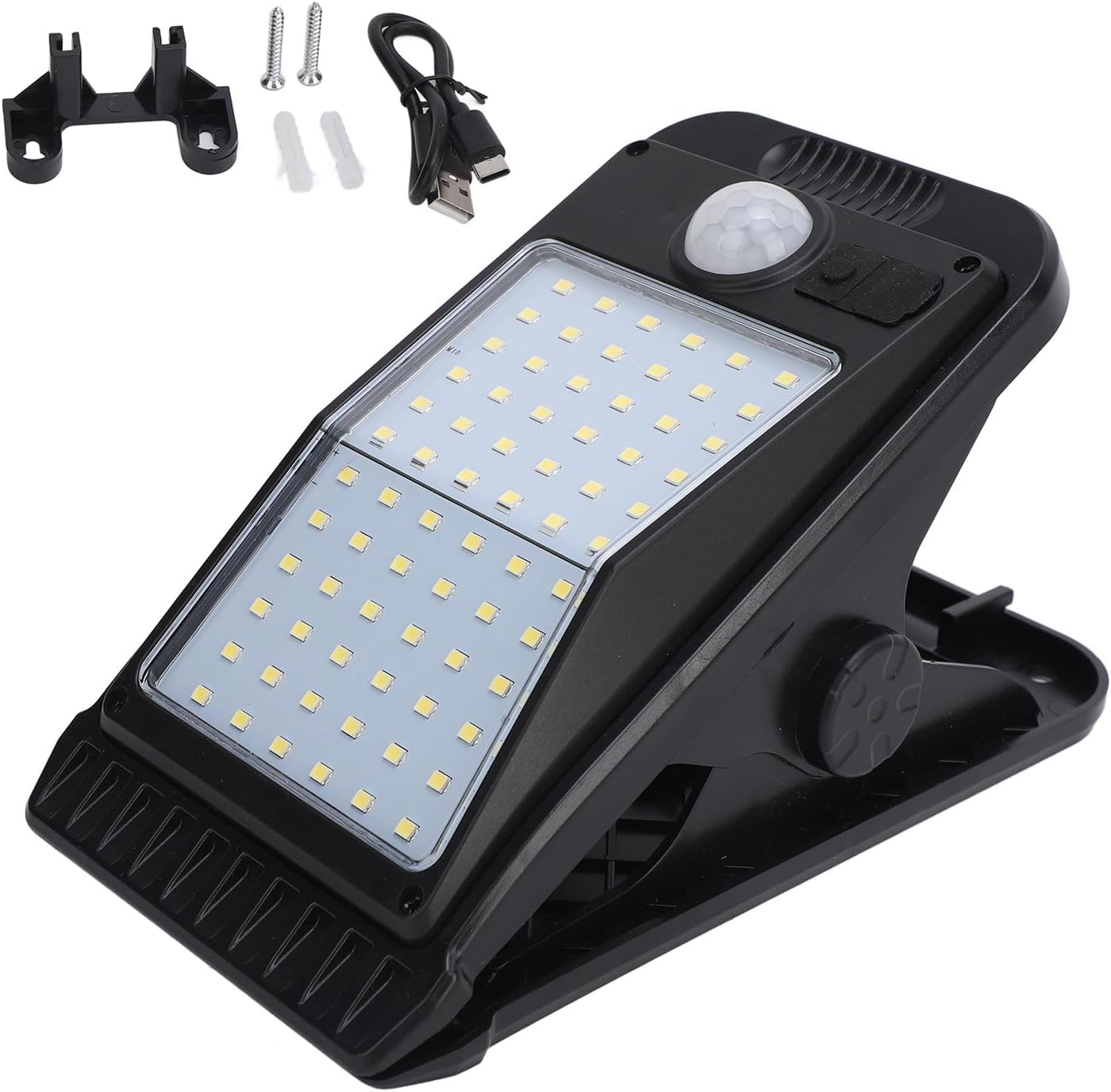 Solarna Clamp LED Lampa sa Senzorom Pokreta – IP65 (72 LED)