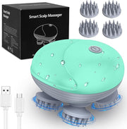 Električni Masažer za Glavu i Vlasište – 360° Scalp Massager za Rast Kose i Opuštanje