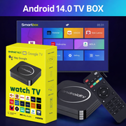 Android TV Box 4K Smart Uređaj sa Daljinskim, HDMI Kablom i Adapterom