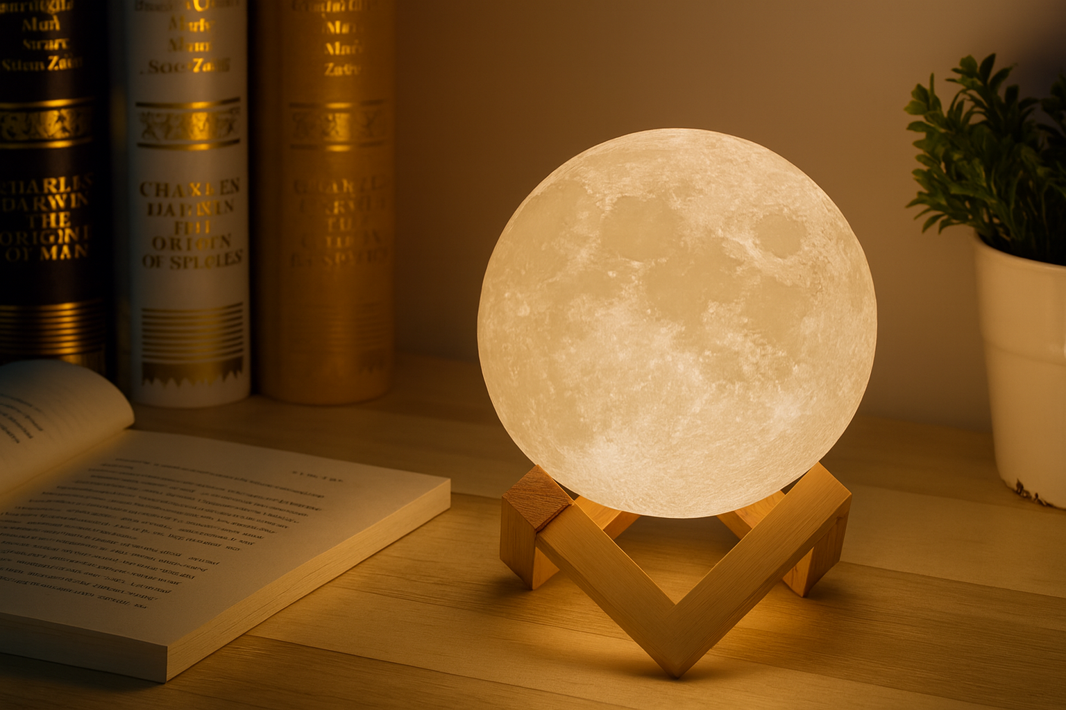 Čarobna Mesec Lampa