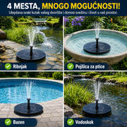 Solarna fontana za dvorište