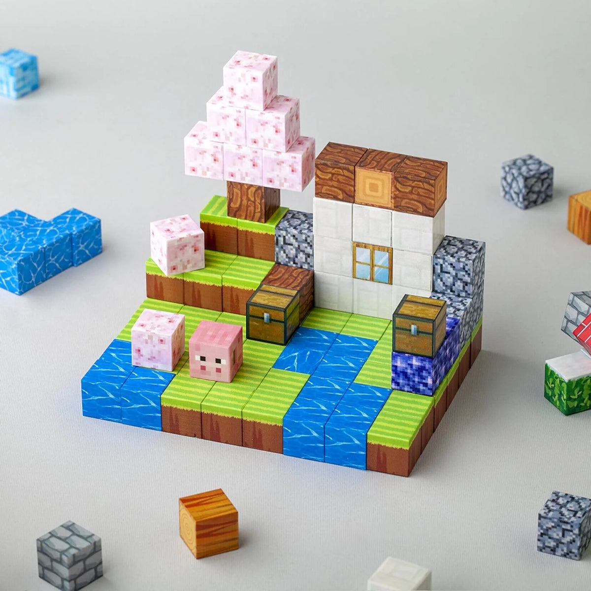 Minecraft Magnetne Kocke - 150 komada