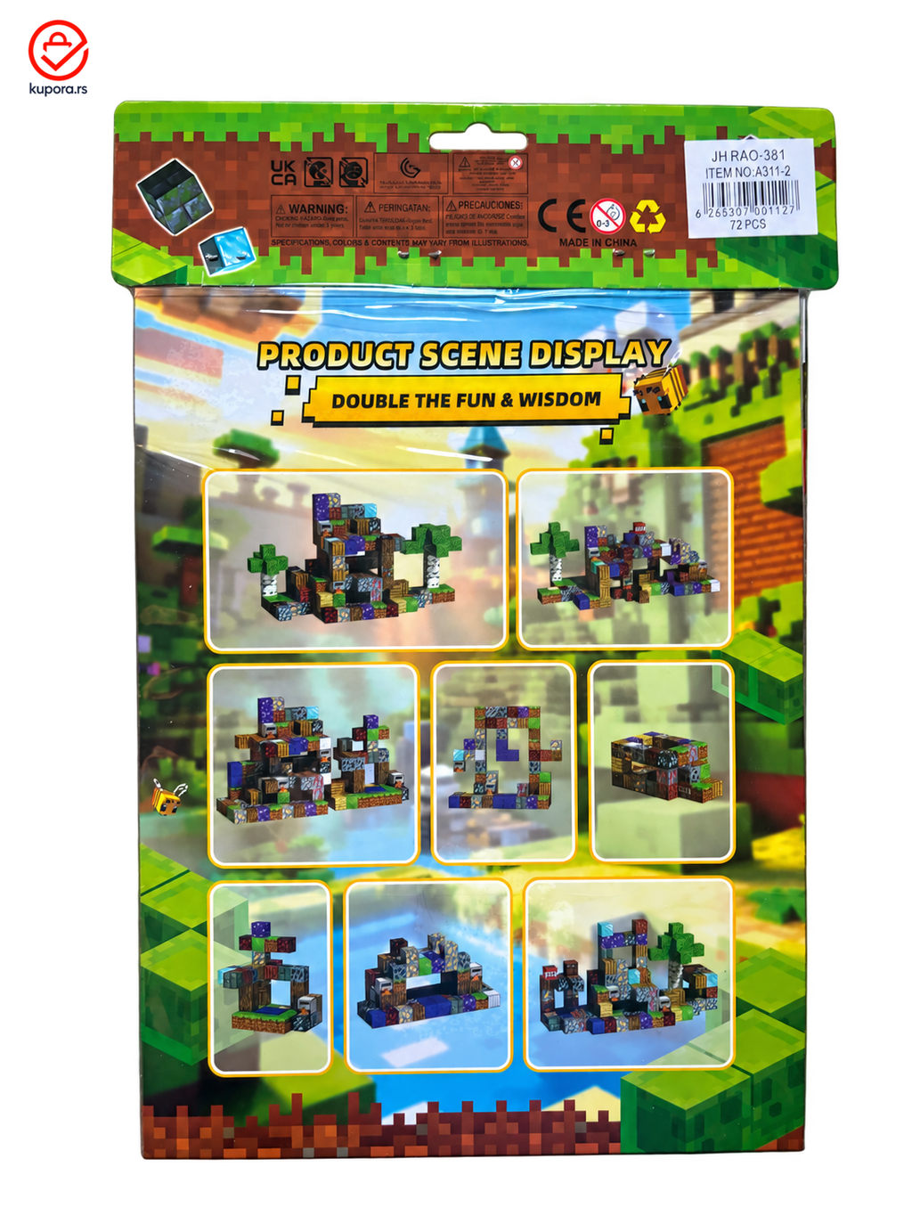 Minecraft Magnetne Kocke