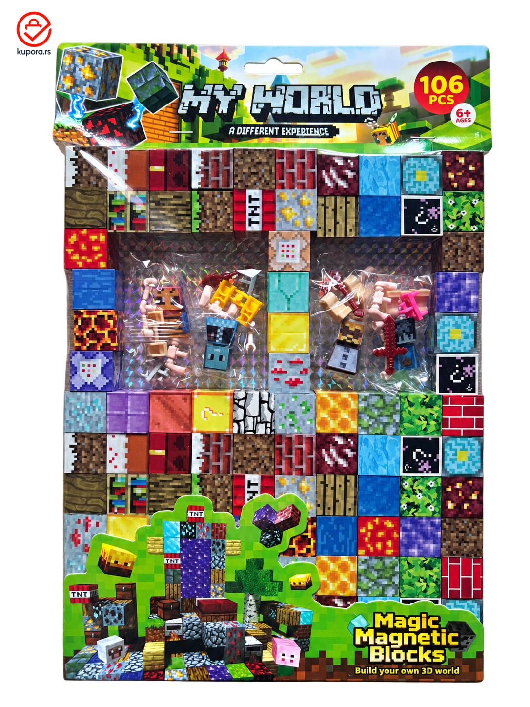 Minecraft Magnetne Kocke