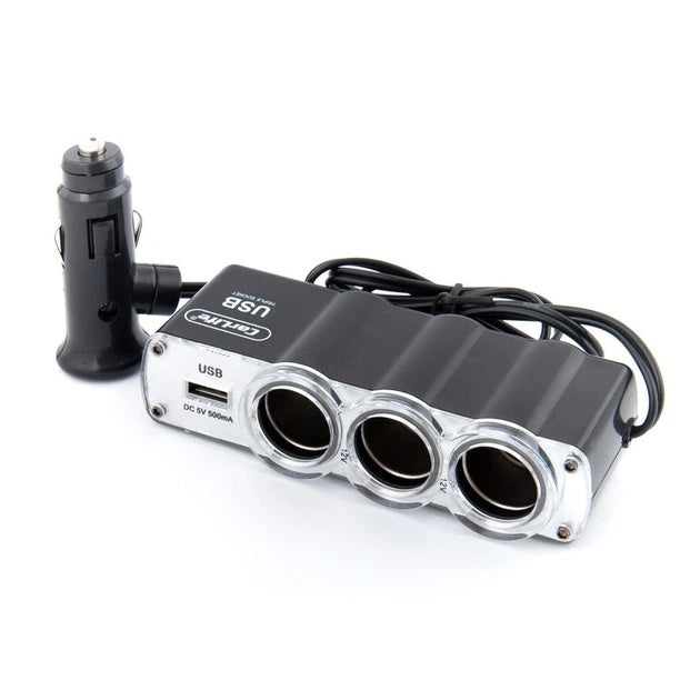 3u1 Utičnica za Auto-upaljač i 1xUSB Port