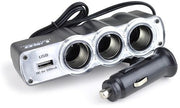 3u1 Utičnica za Auto-upaljač i 1xUSB Port