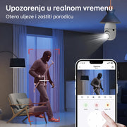 360° WiFi Kamera Sijalica 2K