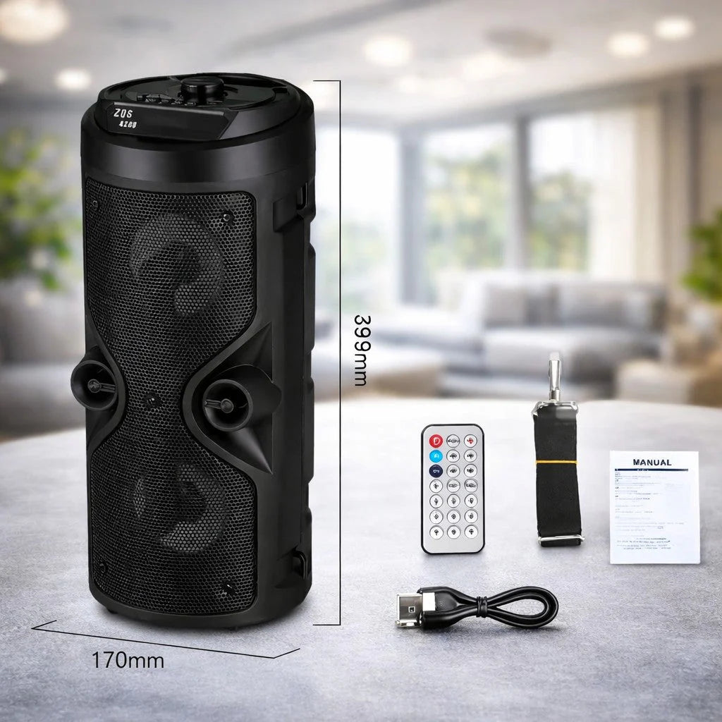 Bluetooth Zvučnik ZQS-4209 Prenosivi 20W sa FM Radiom i AUX/USB/SD