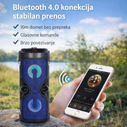 Bluetooth Zvučnik ZQS-4209 Prenosivi 20W sa FM Radiom i AUX/USB/SD