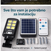 💡 Solarno LED svetlo sa senzorom pokreta – snažno spoljašnje osvetljenje