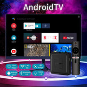 Android TV Box Cortex-A53 4K Smart Box WiFi 6 + 5G