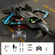 ✈️ RC borbeni avion – dron na daljinski sa LED svetlima