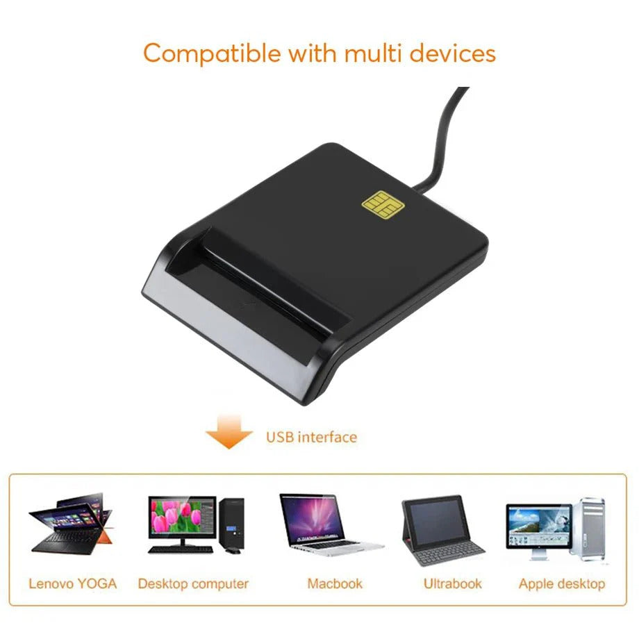 Čitač Smart Kartica USB 2.0 – Lična Karta, Zdravstvena Knjižica i Saobraćajna Dozvola