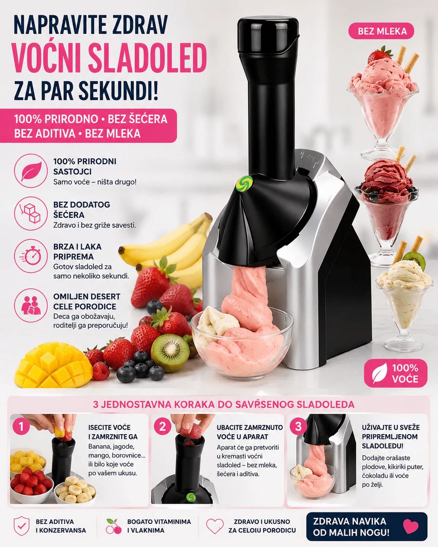 Aparat za Voćni Sladoled