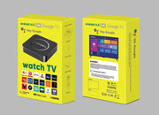 Android TV Box 4K Smart Uređaj sa Daljinskim, HDMI Kablom i Adapterom