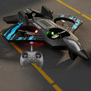 ✈️ RC borbeni avion – dron na daljinski sa LED svetlima
