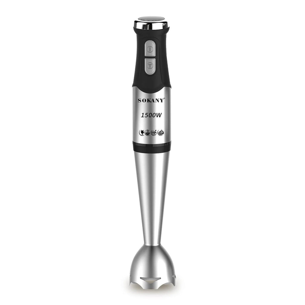 Sokany SK-02019 Štapni Mikser 1500W – 20 Brzina, Bakarni Motor, Inox Sečiva za Led