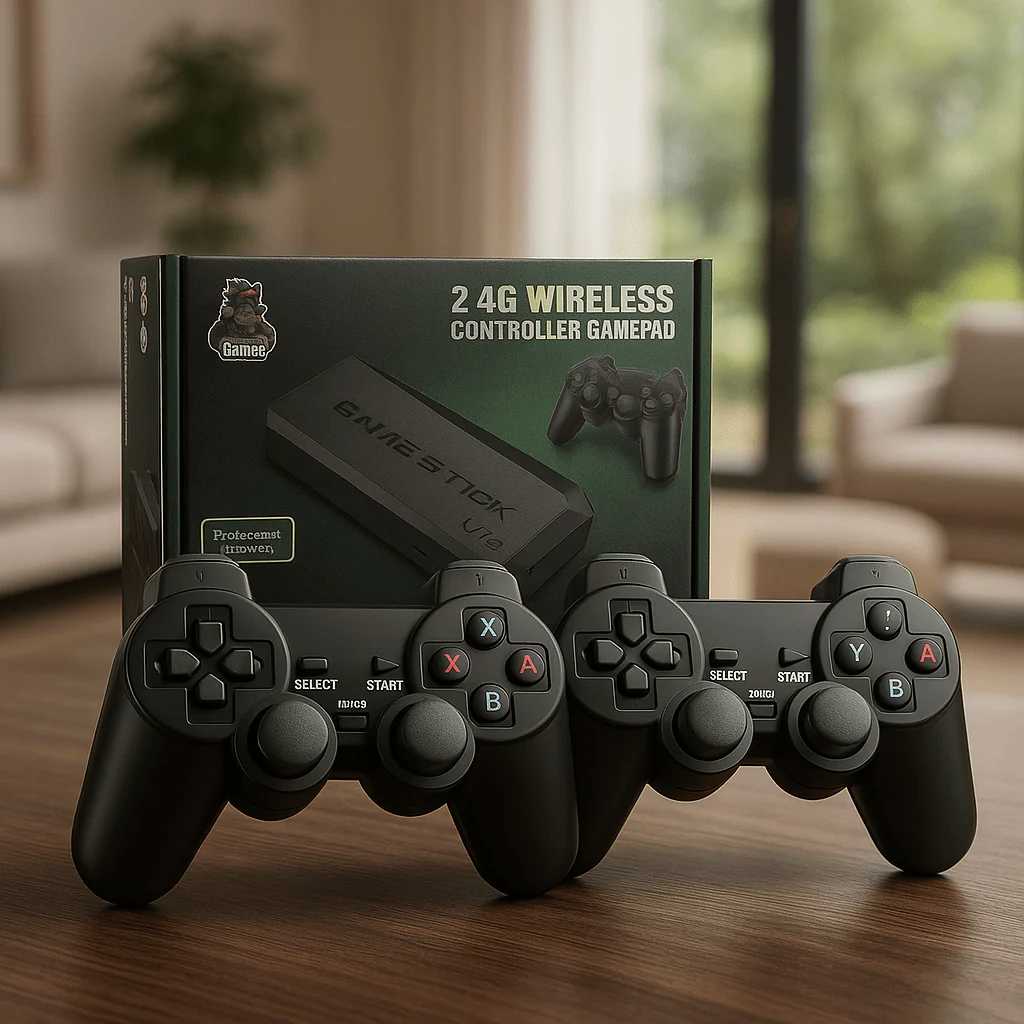 4K Ultra Gamestick Sa 2 Džojstika i 10.000 Igrica