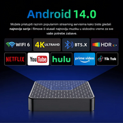 T1 Mini Smart Android 14 TV Box RK3518 – 4K Quad Core Smart Box