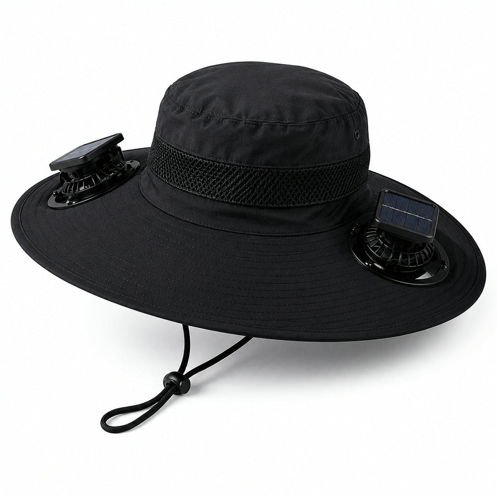 Maestral™ Pametni Solarni Šešir sa 2 Ventilatora