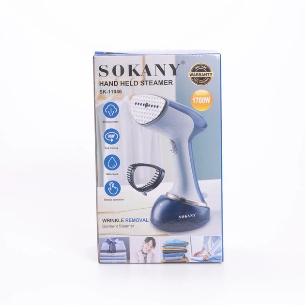 Sokany SK-11046 Ručni Paročistač za Odeću 1700W – Brzo Uklanjanje Bora, 350ml Rezervoar, Kontinuirana Para