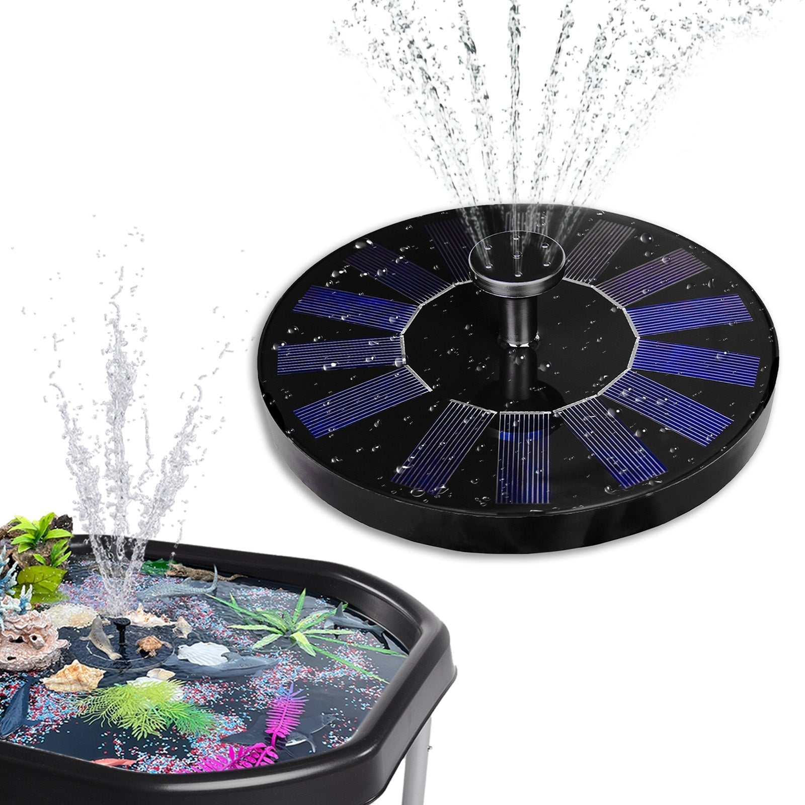 ⛲ Solarna fontana za dvorište – automatska fontana na sunčevu energiju