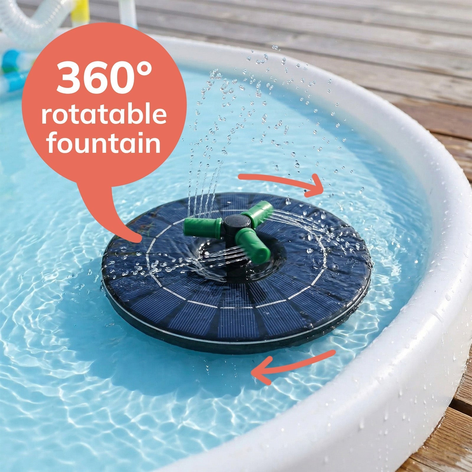 ⛲ Solarna fontana za dvorište – automatska fontana na sunčevu energiju