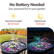 ⛲ Solarna fontana za dvorište – automatska fontana na sunčevu energiju