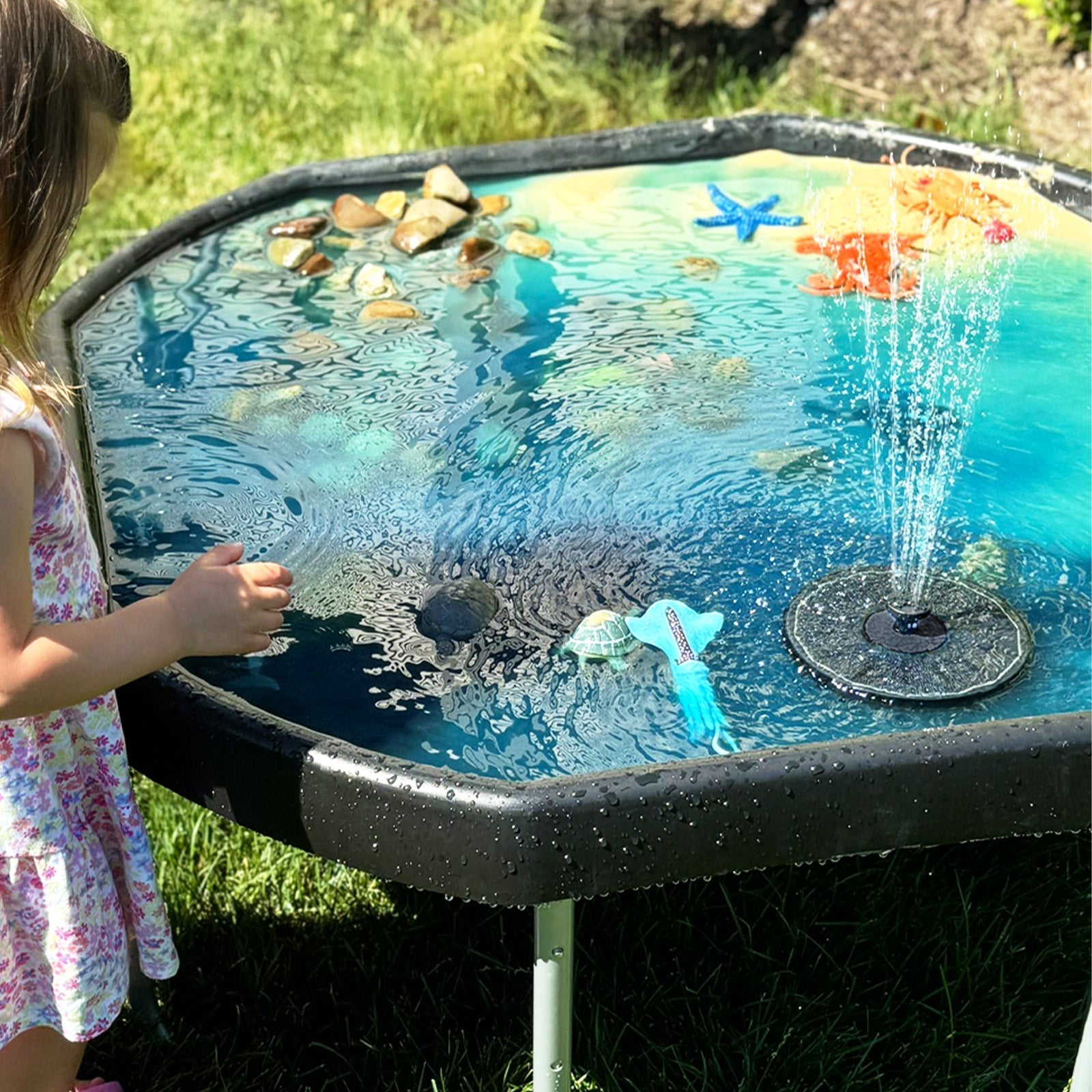 ⛲ Solarna fontana za dvorište – automatska fontana na sunčevu energiju