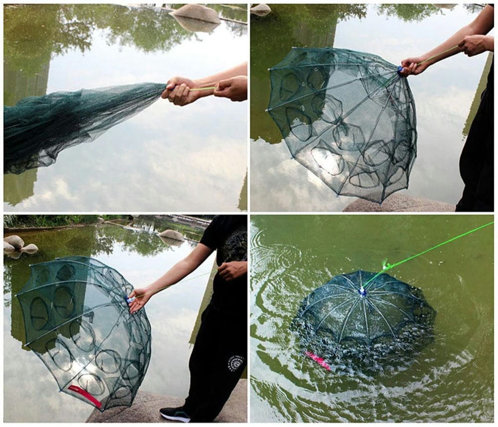 Umbrella Net – Rasklopiva mreža za brzo i lako hvatanje riba