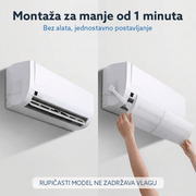 Usmerivač vazduha za klima uređaje, rupičasti model protiv kondenzacije