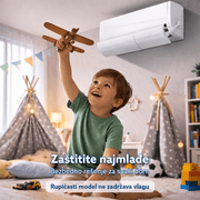 Usmerivač vazduha za klima uređaje, rupičasti model protiv kondenzacije