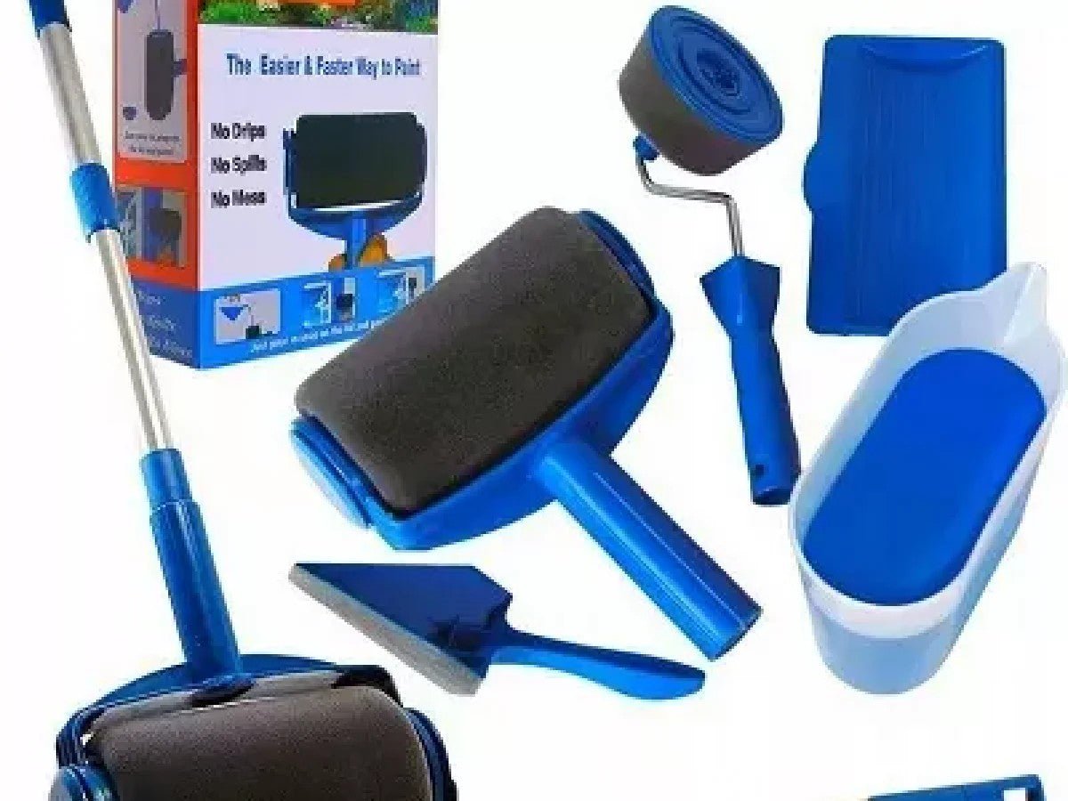 Valjak za krečenje Paint Roller — set 6 delova bez kapljanja farbe