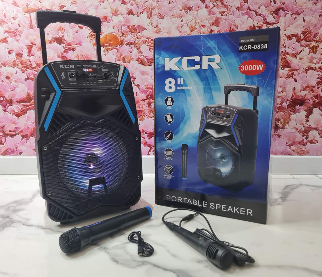 Veliki Bluetooth Zvucnik + 2 Mikrofona KCR-0838
