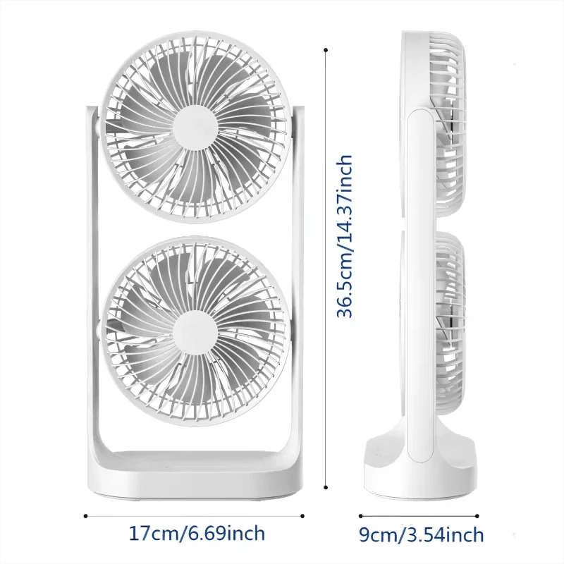 Ventilator sa dvostrukim hlađenjem, mini rashladni uređaj