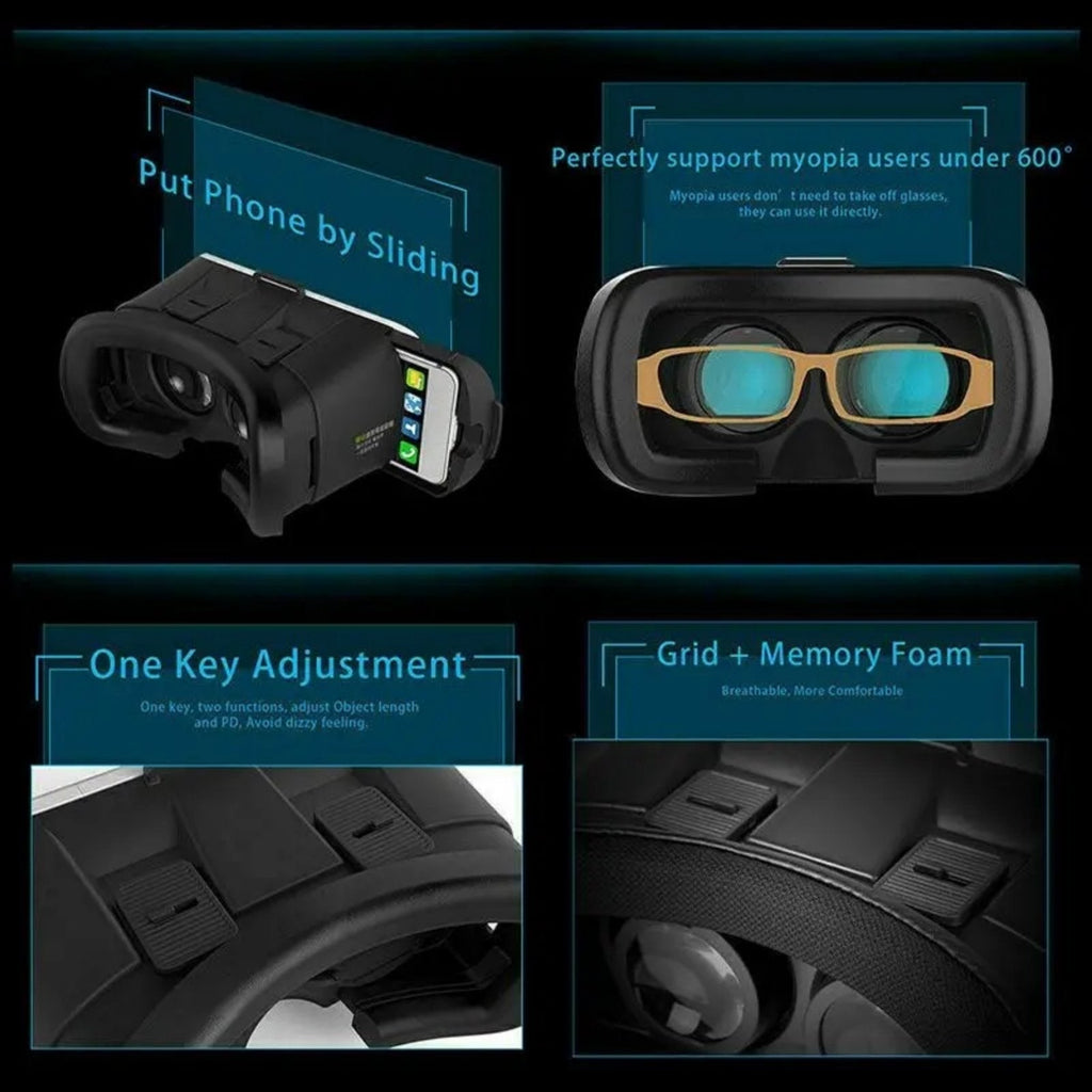 VR 3D Virtualne Naočare + Poklon daljinski