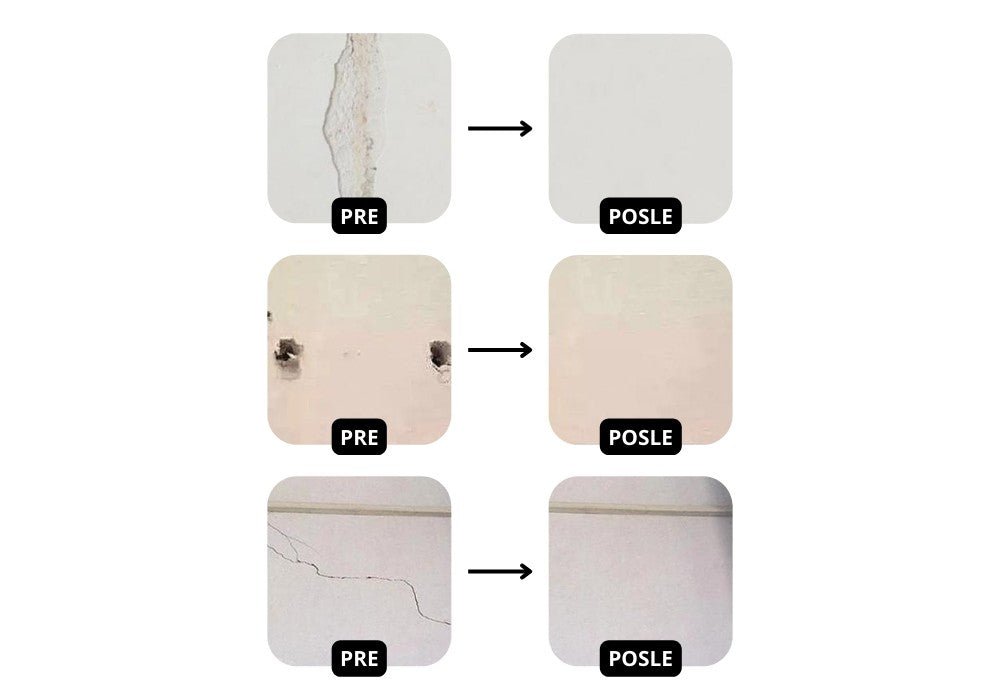 Wall QuickRepair – Pasta za brzu popravku oštećenih zidova 1+1 Gratis