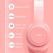 Wireless slušalice sa svetlećim ušima