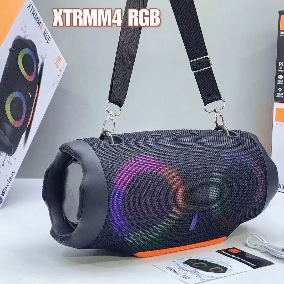 🎵 XTREEM4 Small RGB – Prenosivi Bluetooth Zvučnik sa RGB Svetlom 🎵