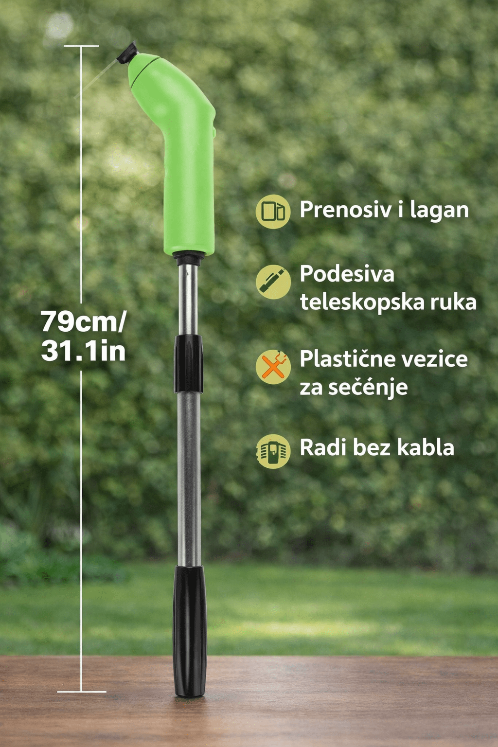 Zip Trim bežični trimer za baštu