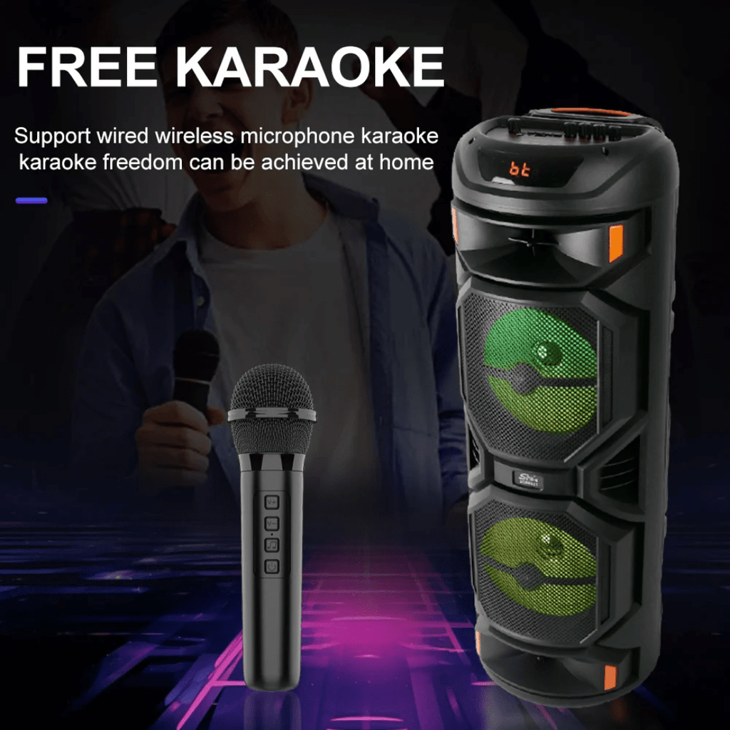 Zvucnik GROMOVNIK Bluetooth Karaoke sa Mikrofonom